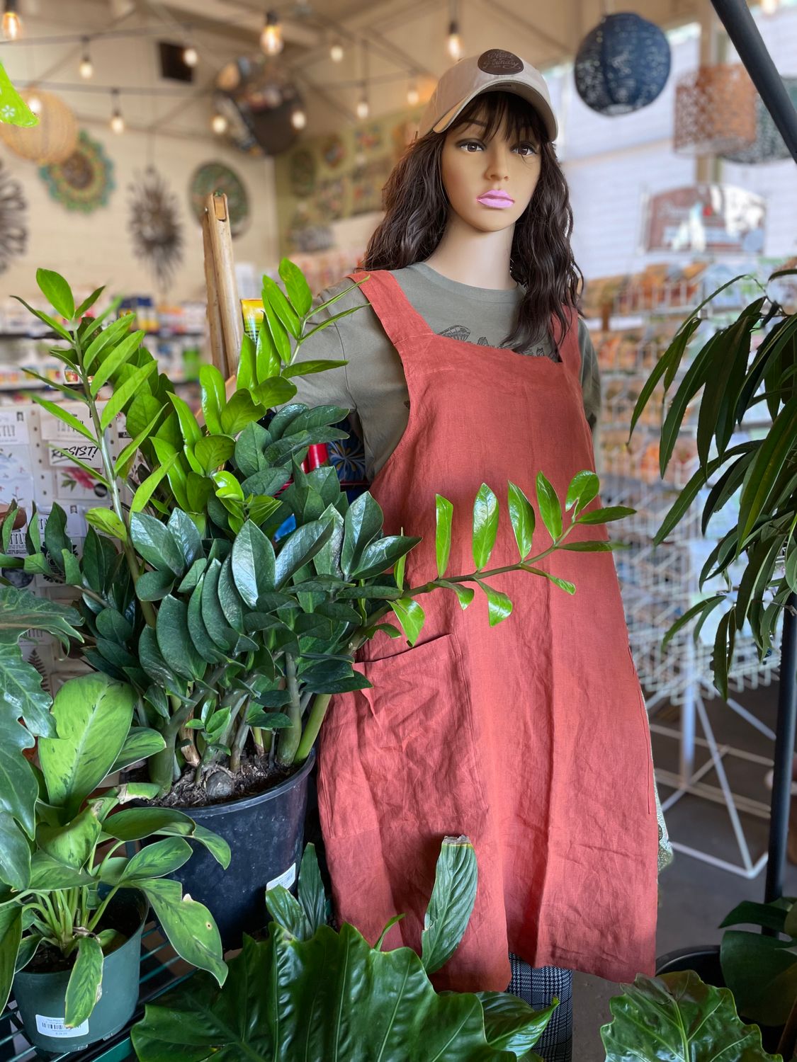 Vikolino Linen Pinafore Japanese Apron