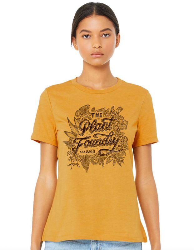 ZT PF Women's Cotton Tee - Mustard