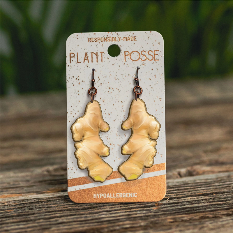 Plant Posse Ginger Dangle Earrings 