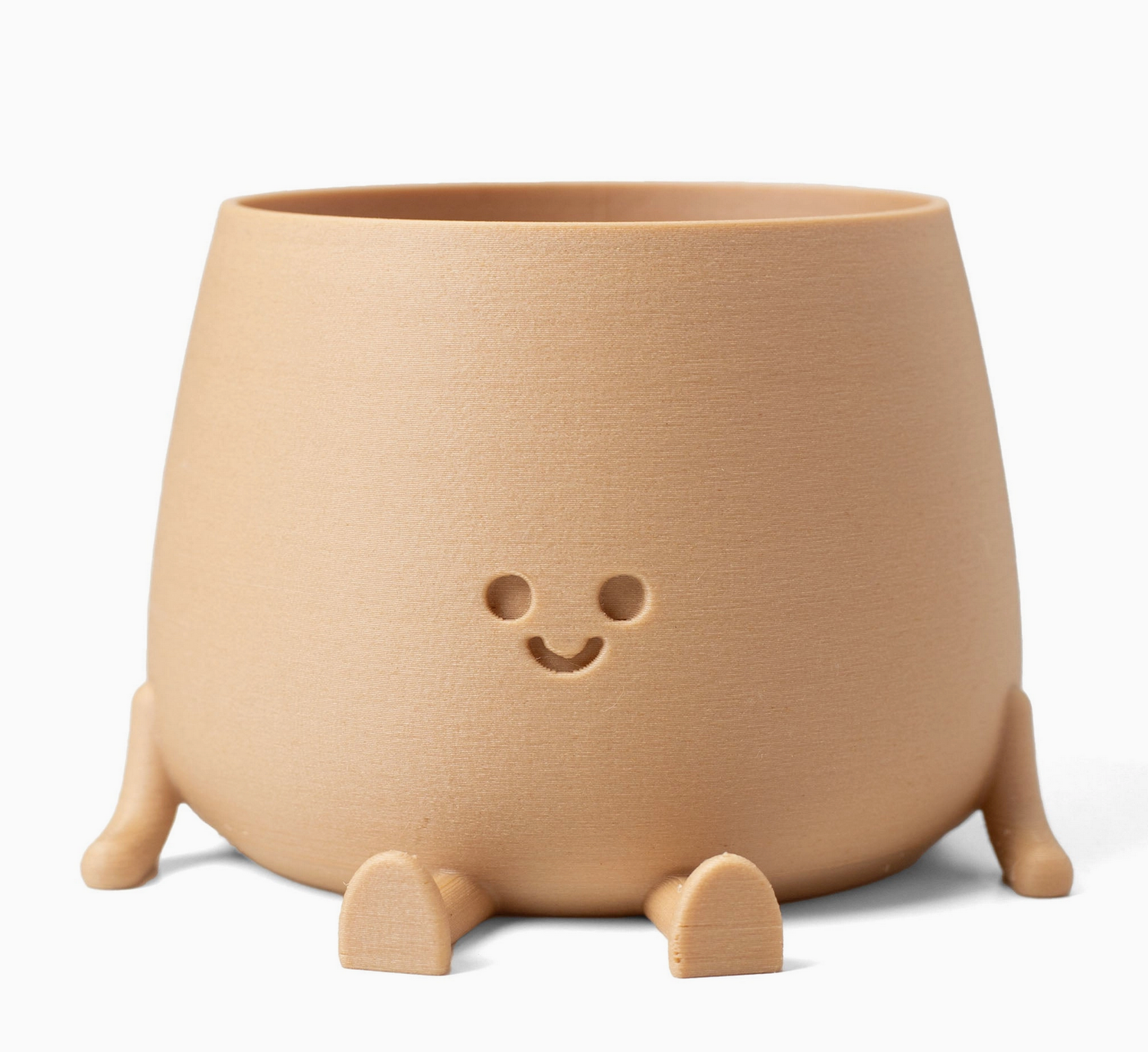 Ingadi Happy Pot Planter - Wood