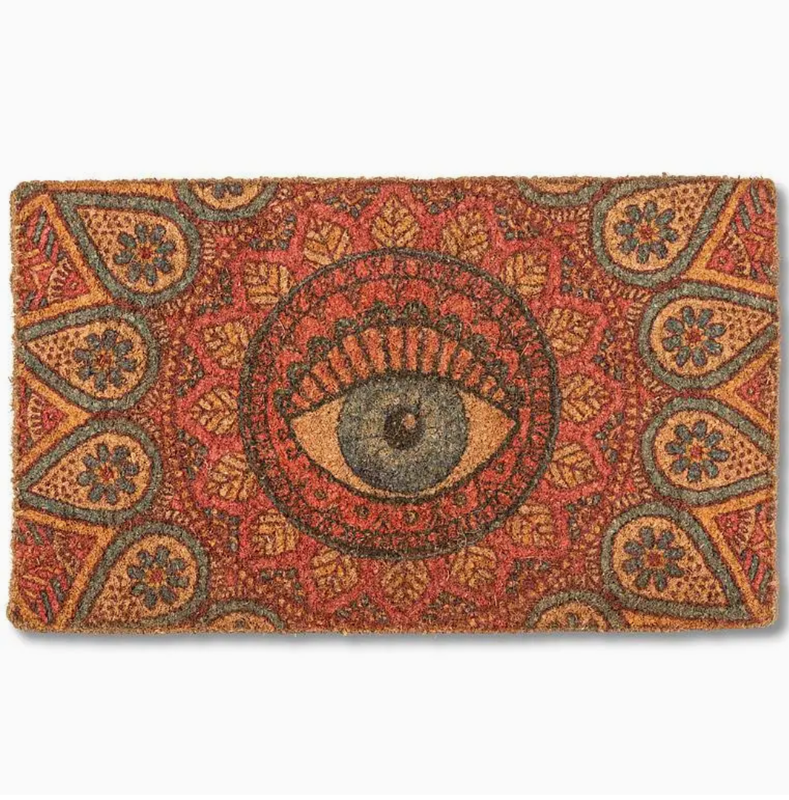 Abbott Psychedelic Eye Doormat 18"x30"