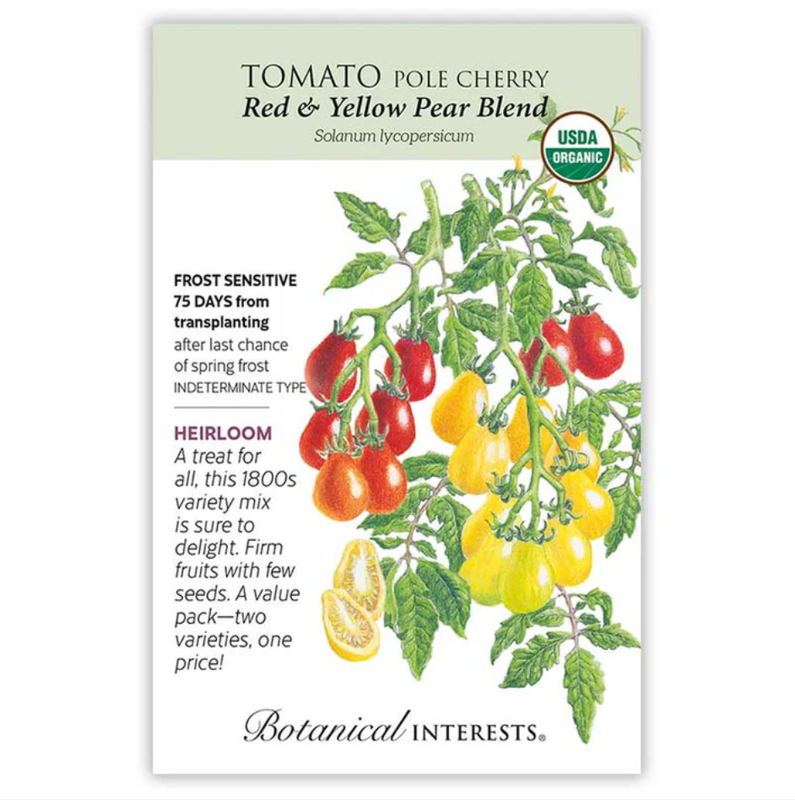 BI Tomato Cherry Red & Yellow Pear Org 3137 
