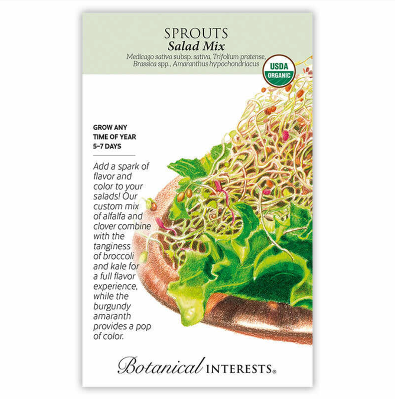 BI Sprouts Salad Mix Org 7813