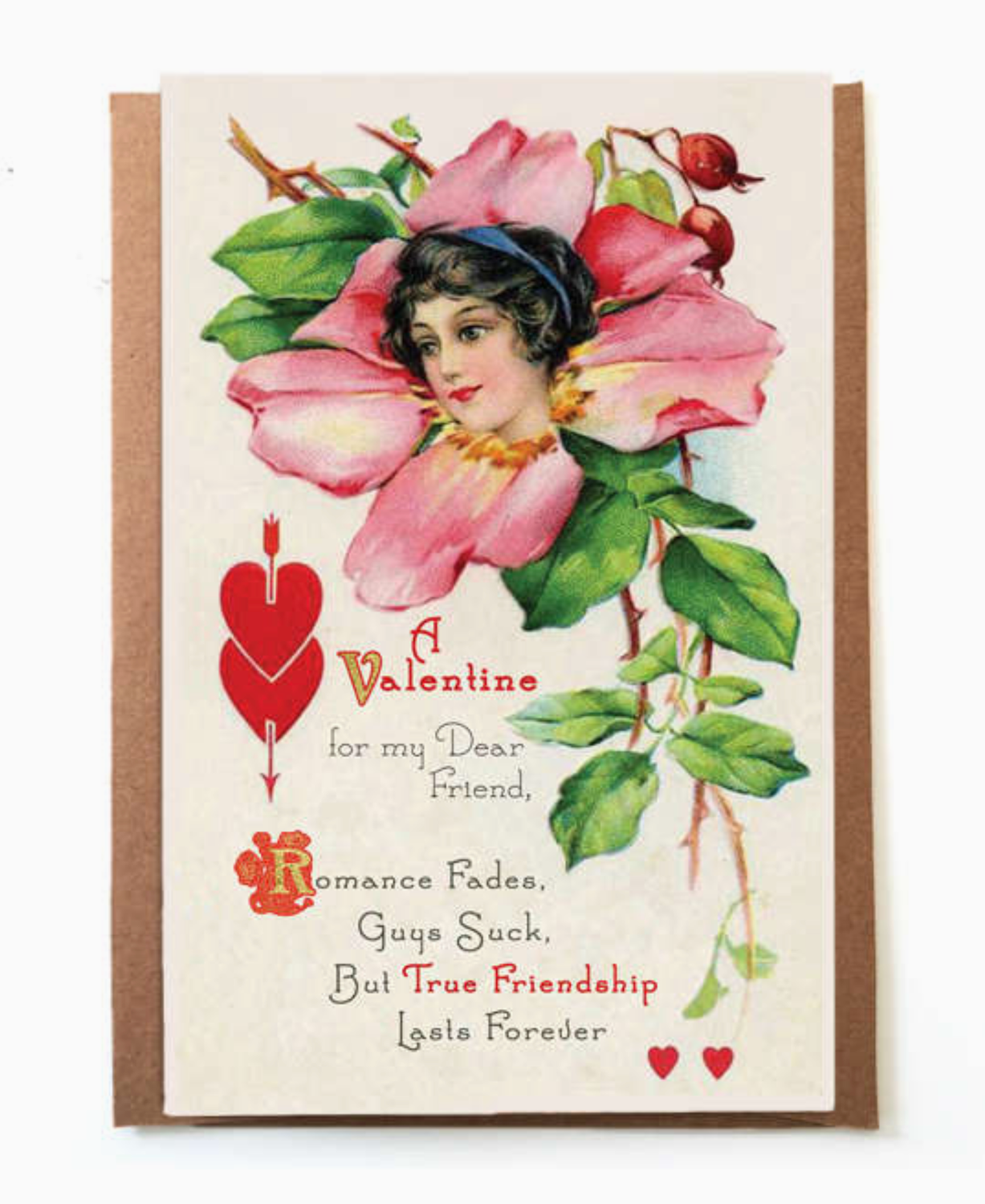 A Zillion Dollars Guys Suck; True Friendship Greeting Card C5215