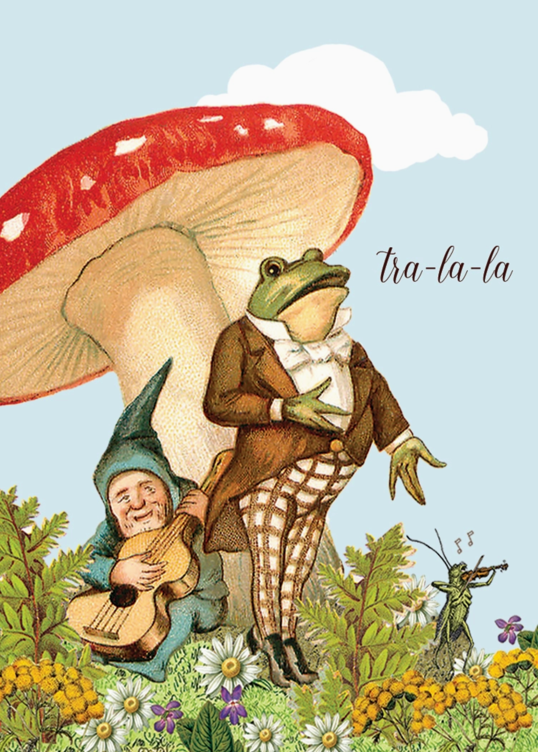 PFD Frog and Gnome Mini Card MI-FG