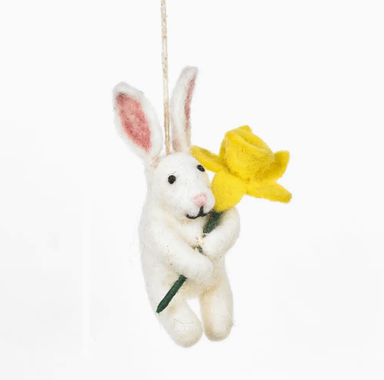 FSG Handmade Felt Delilah Bunny Hanging Easter Decoration  FYDEB