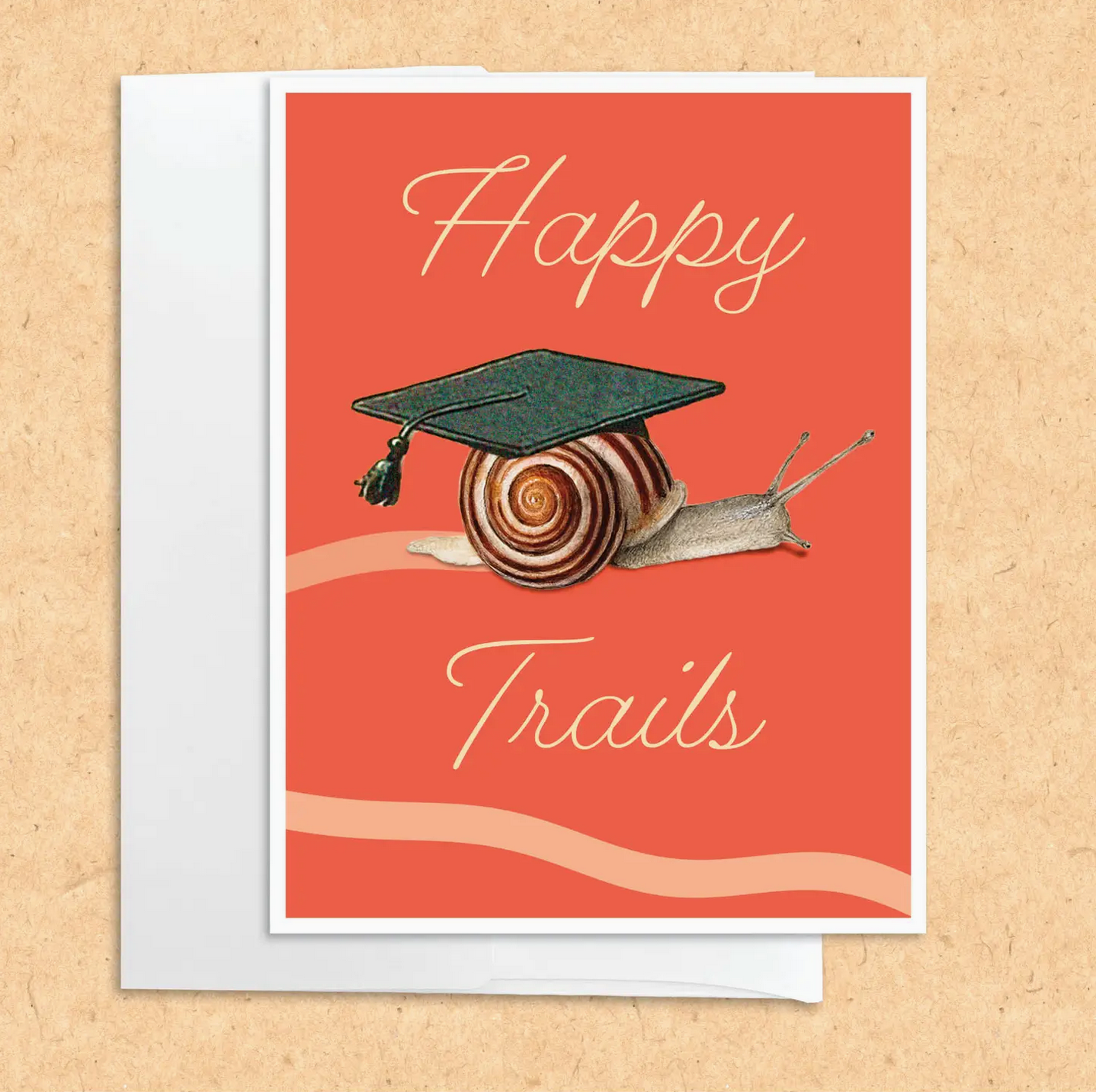 Colossal Sanders Happy Trails Graduation A6 Greeting Card