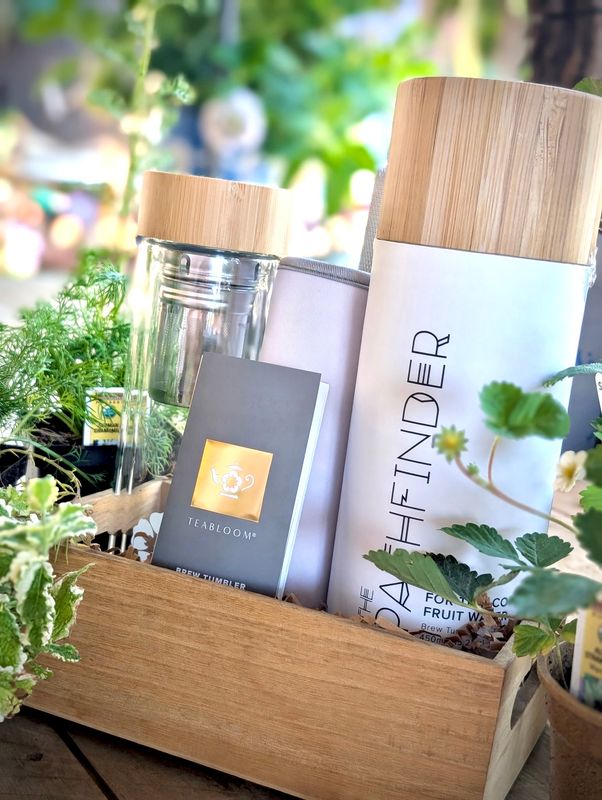 Teabloom The Pathfinder Tea-brewing Insulated Glass Tumbler