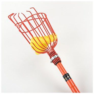 BFG Organic Tool 104" Long Fruit Picker 12" Basket OCOFPY100T