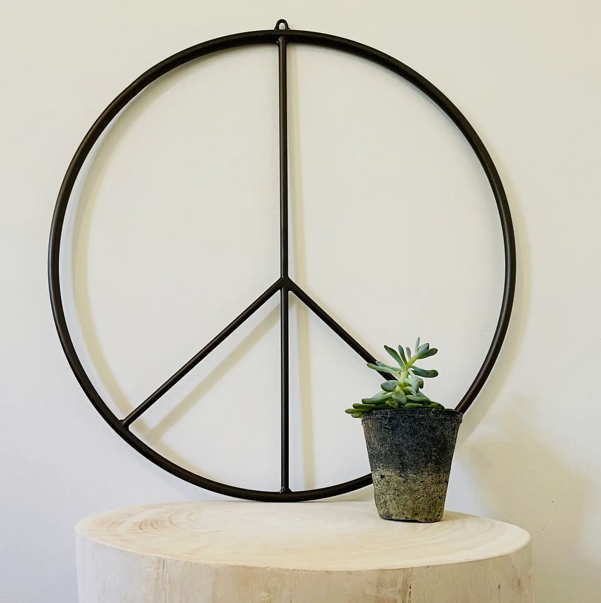  Sweet Gumball Inc Metal Peace Sign - Medium
