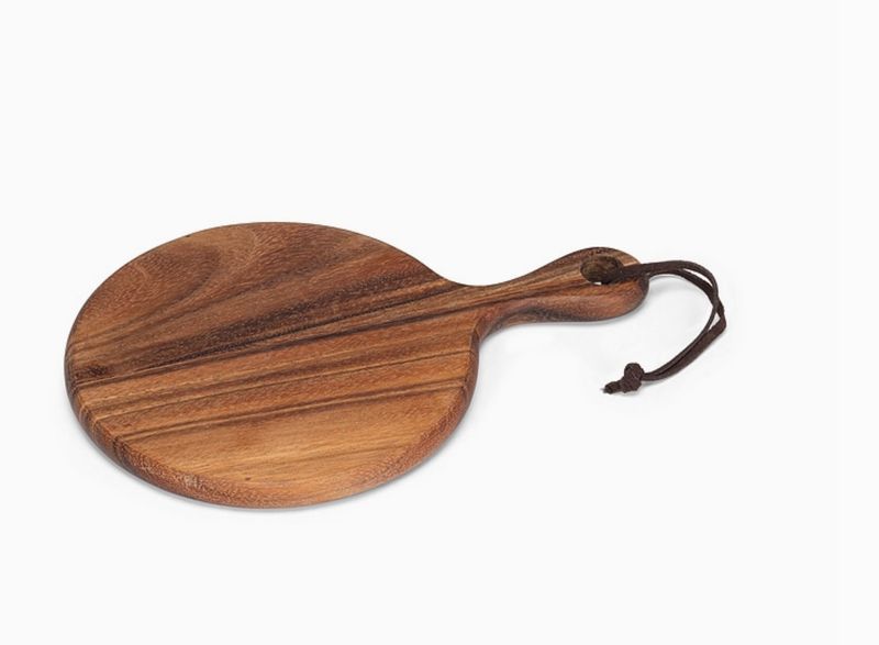 Abbott Small Round Board with Handle -7"x10"