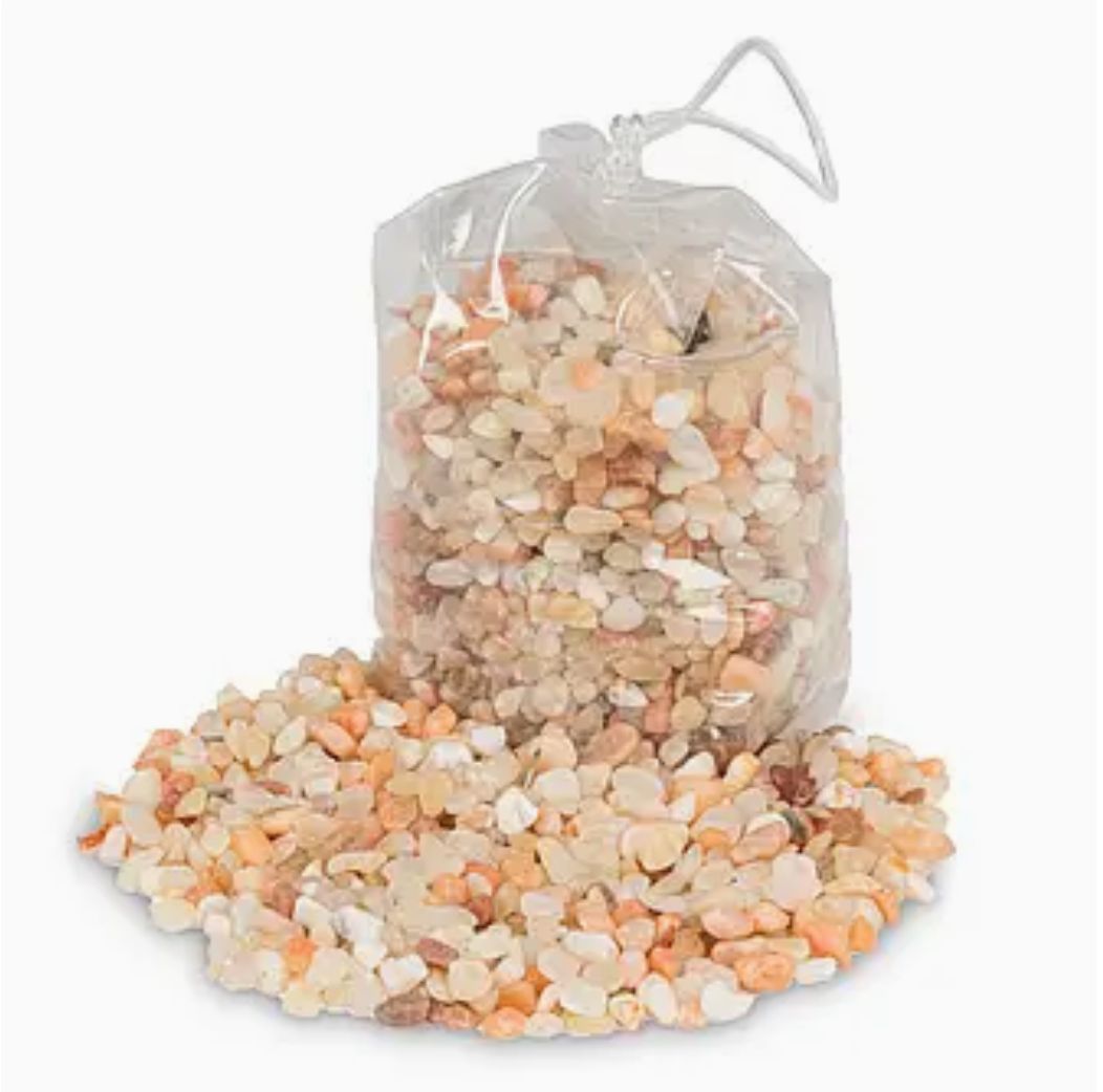 Abbott Small Polished Stones - Peach