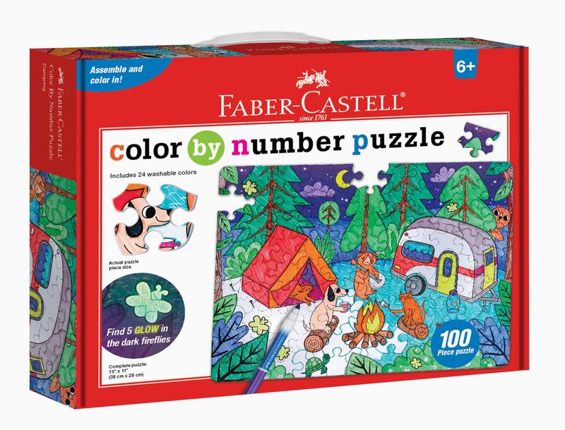 Faber Castell Diy Color By Number Puzzle FC14358