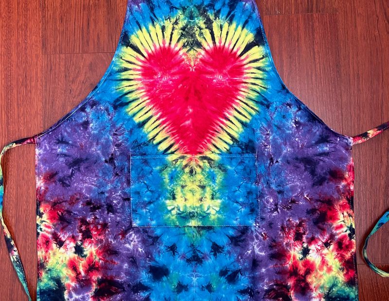 Terrapin Glass Gardens Tie Dye Apron - Assorted