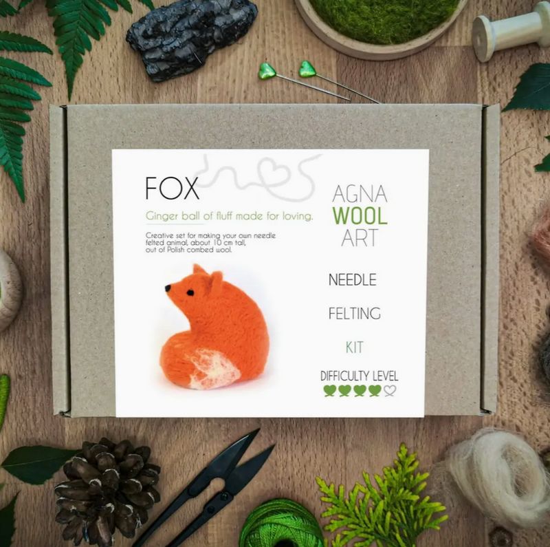 Benzie Design Fox Needle Felting Kit 