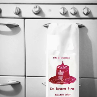 Valentine Viannay Eat Dessert Tea Towel