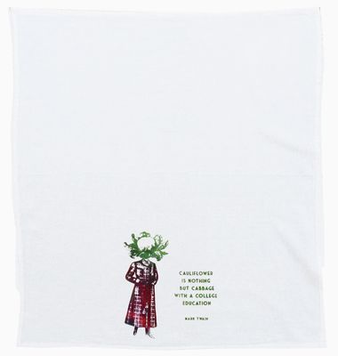Valentine Viannay Mark Twain Tea Towel