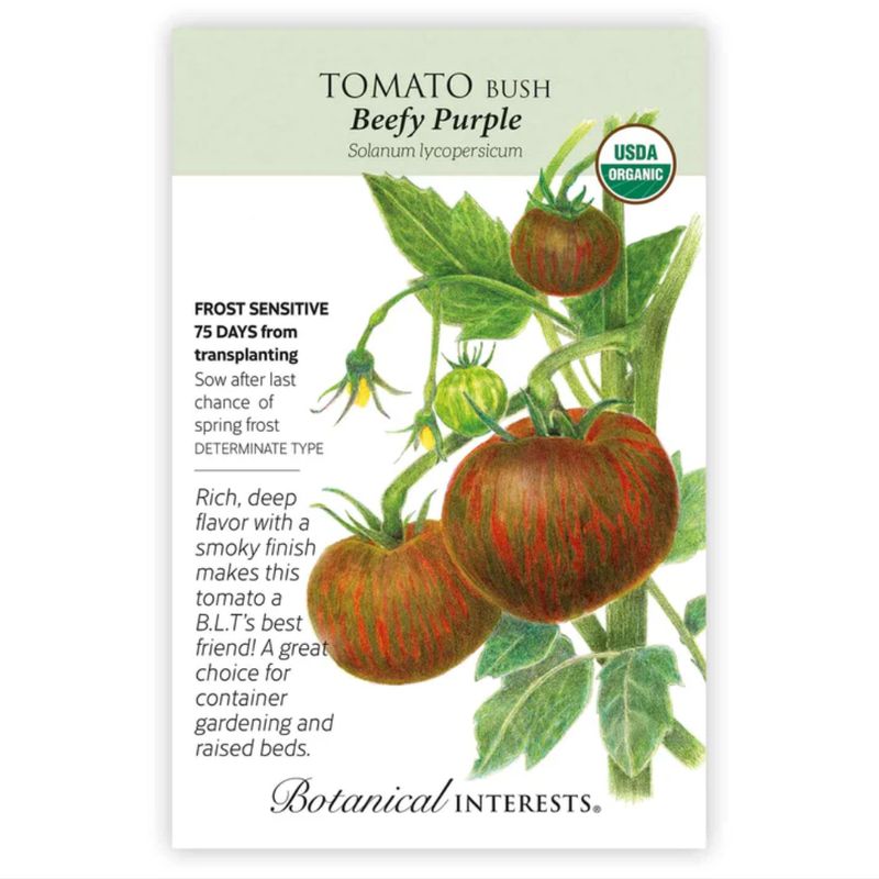 BI Tomato Bush Beefy Purple Org 3500