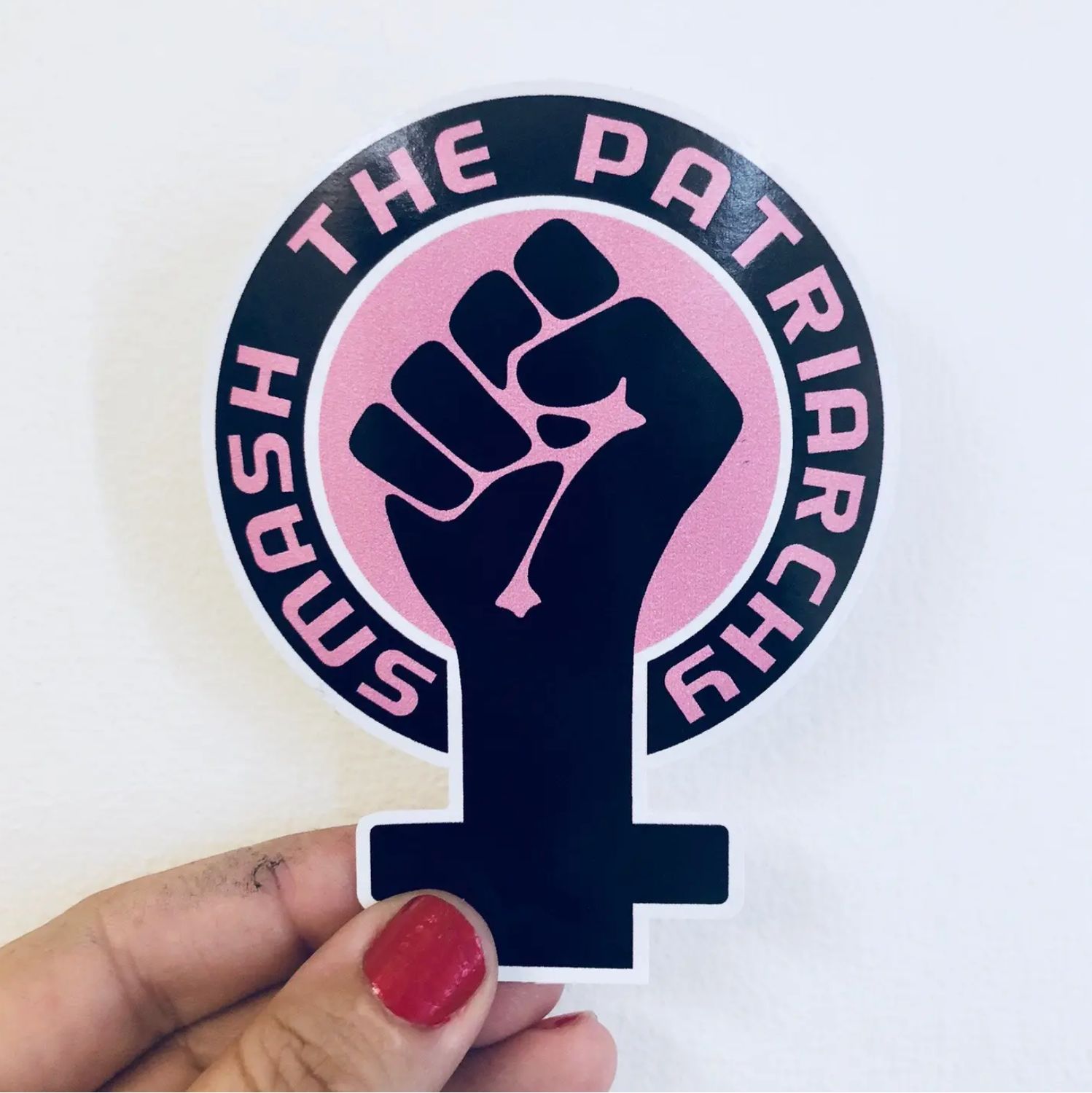 Anthem Sticker Company Smash the Patriarchy Sticker