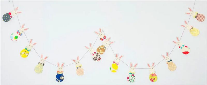 Giftsland  5ft Paper Garland - Bunnies GG137