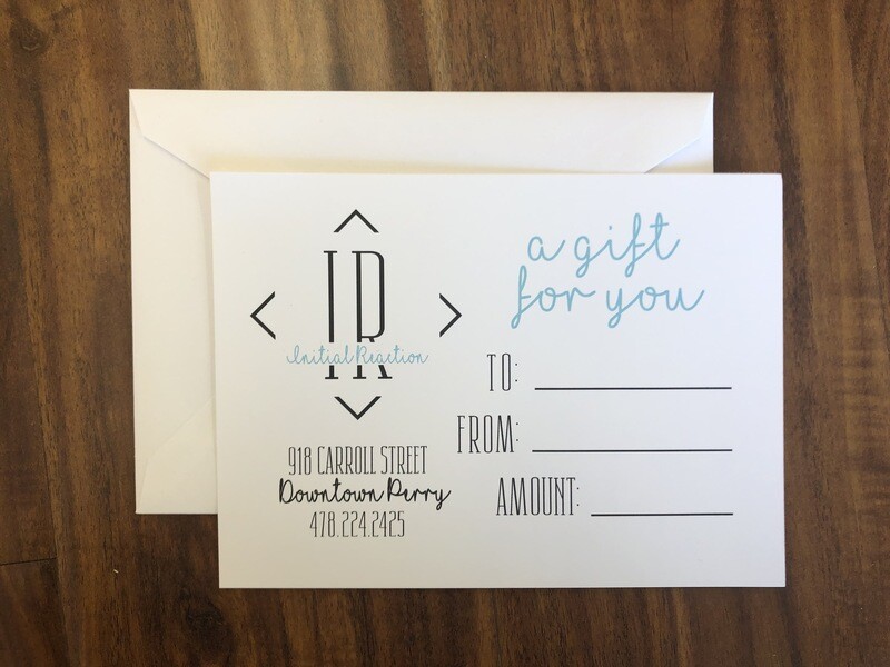 Gift Certificate $25.00 #31361