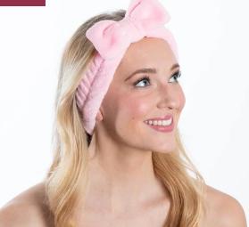 Plush Bow Headband