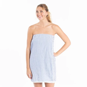 Seersucker Spa Wrap