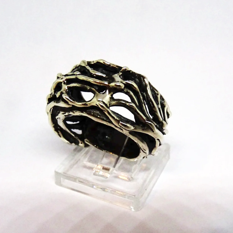 Anello in argento 925 brunito_L34A2