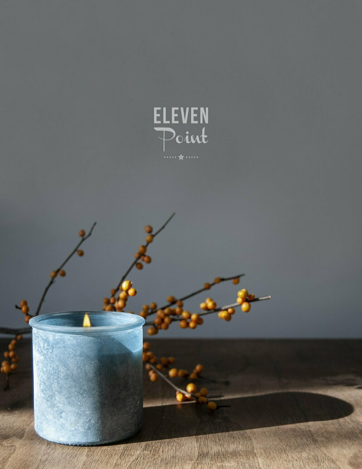 Eleven Point Candle-River Rock Denim-Up a Creek