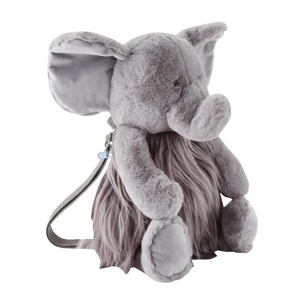 MudPie Elephant Plush Backpack