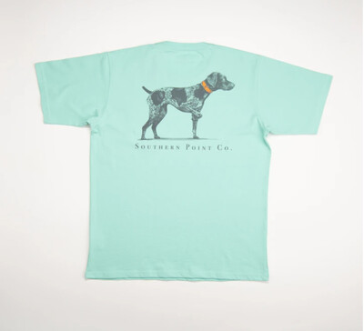 Southern Point Co. Tee- Mint Classic Dog