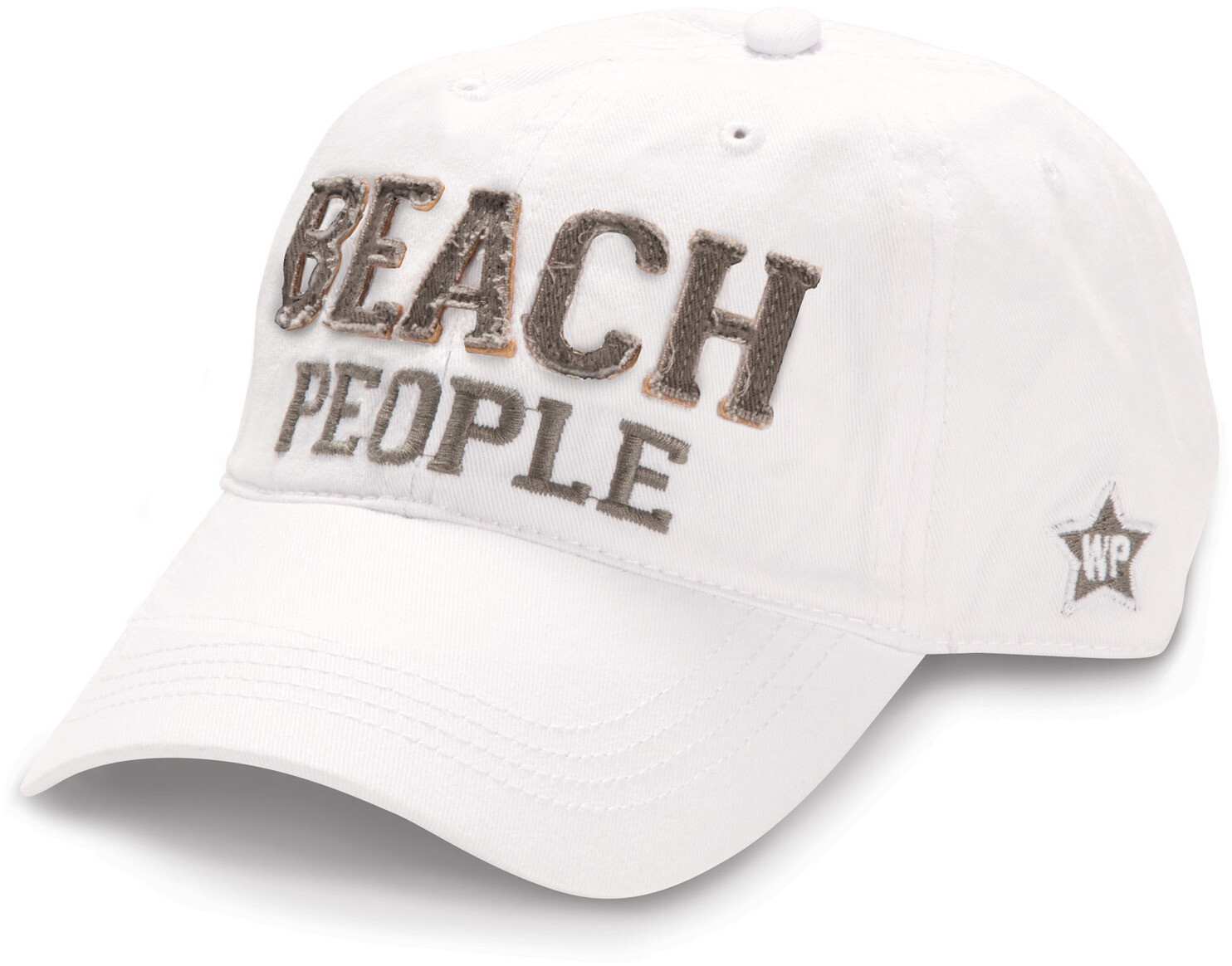 Beach People Hat- White