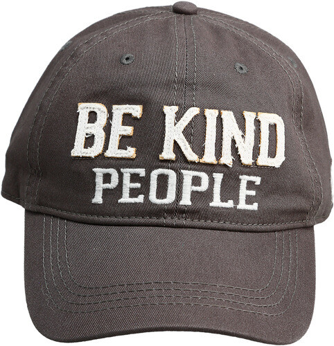 Be Kind People Hat- Dark Gray
