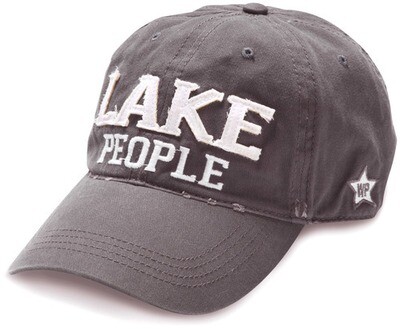 Lake People Hat- Dark Gray