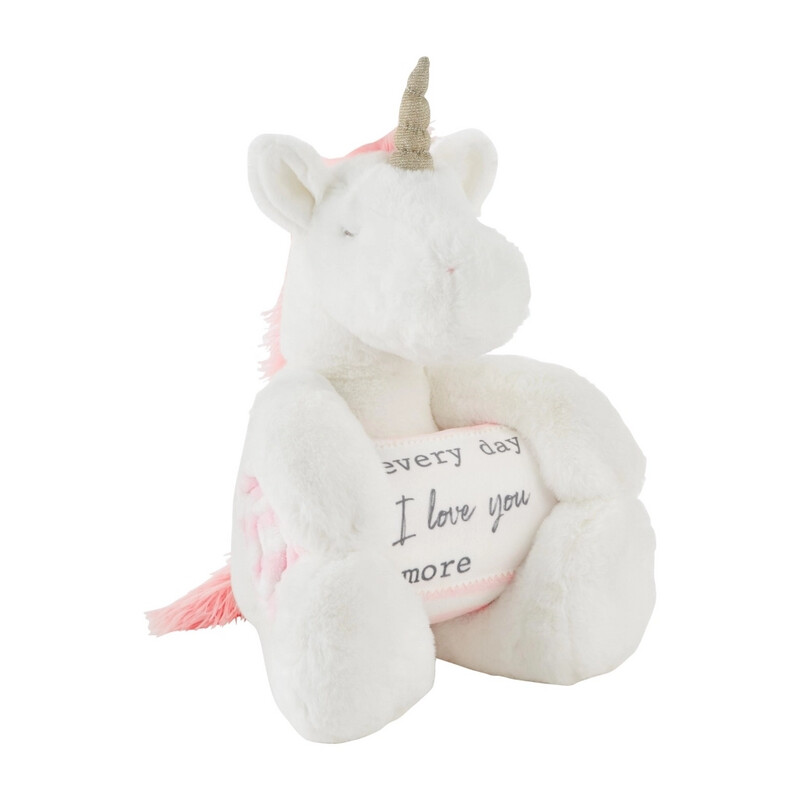 MudPie Unicorn Blanket Pal