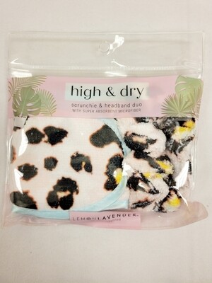 High & Dry Scrunchie & Headband Duo