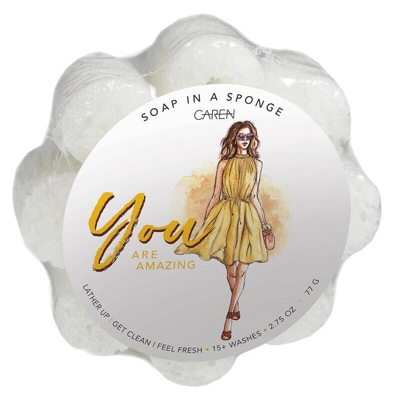 Caren Soap In A Sponge - You