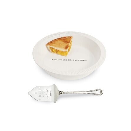 MudPie Circa Pie Plate with Server