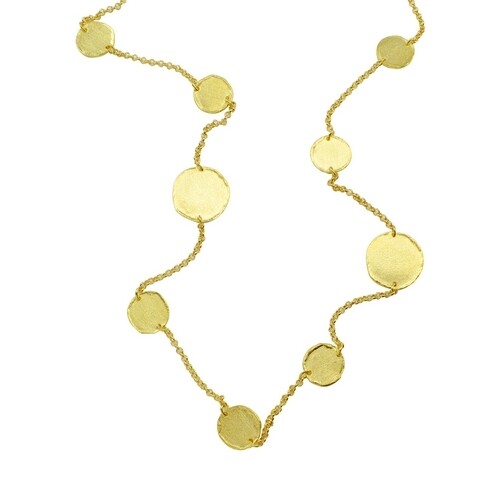 Betty Carre Coins Long Necklace