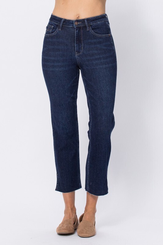 Judy Blue Sights On You Hi-Waist Straight Jeans