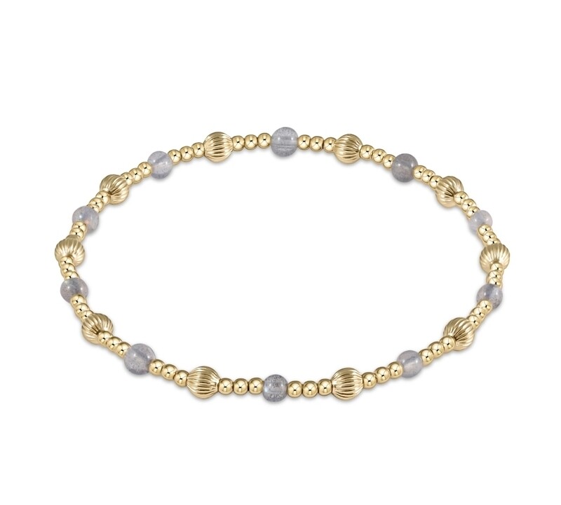 enewton Dignity Sincerity Pattern 4mm Bead Bracelet- Labradorite