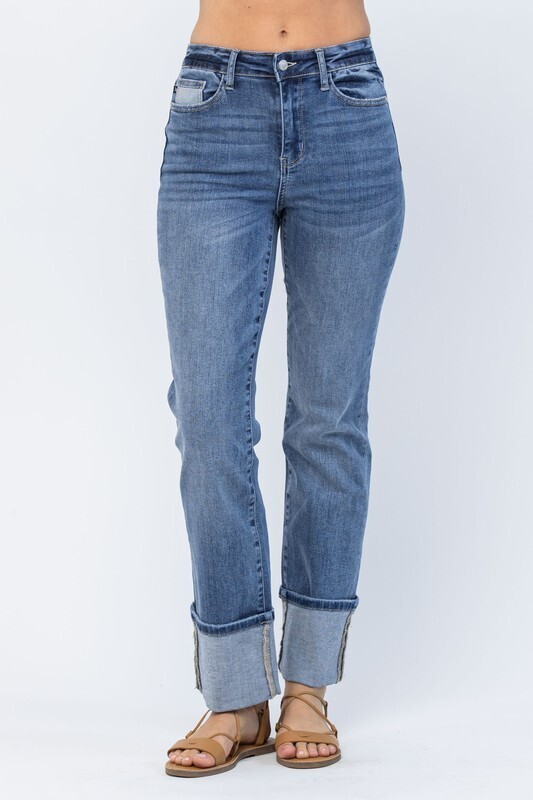 Judy Blue Keep Smiling Straight Jeans