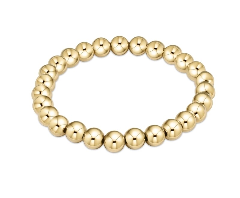 enewton Classic Gold 7mm Bead Bracelet