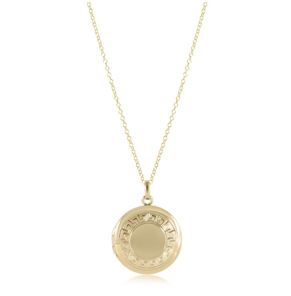 enewton 16" Necklace Gold -Cherish Small Gold Locket