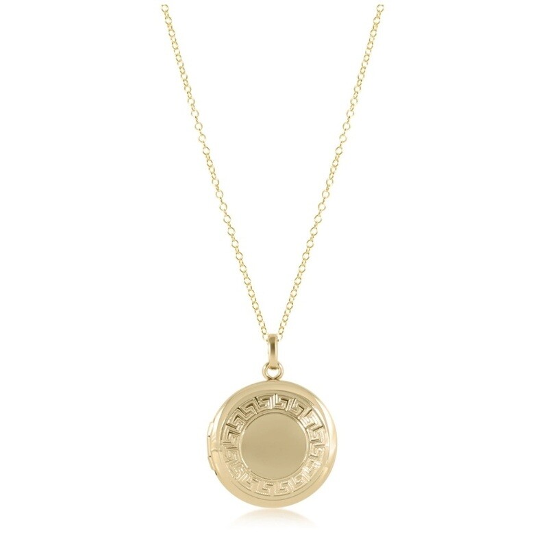 enewton 16&quot; Necklace Gold -Cherish Small Gold Locket