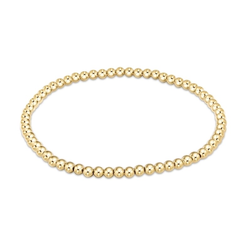 enewton Extends - Classic Gold 3mm Bead Bracelet