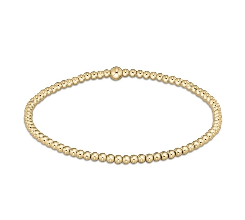enewton Extends - Classic Gold 2.5mm Bead Bracelet