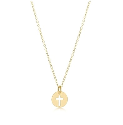 enewton 16" Necklace Gold - Blessed Small Gold Charm