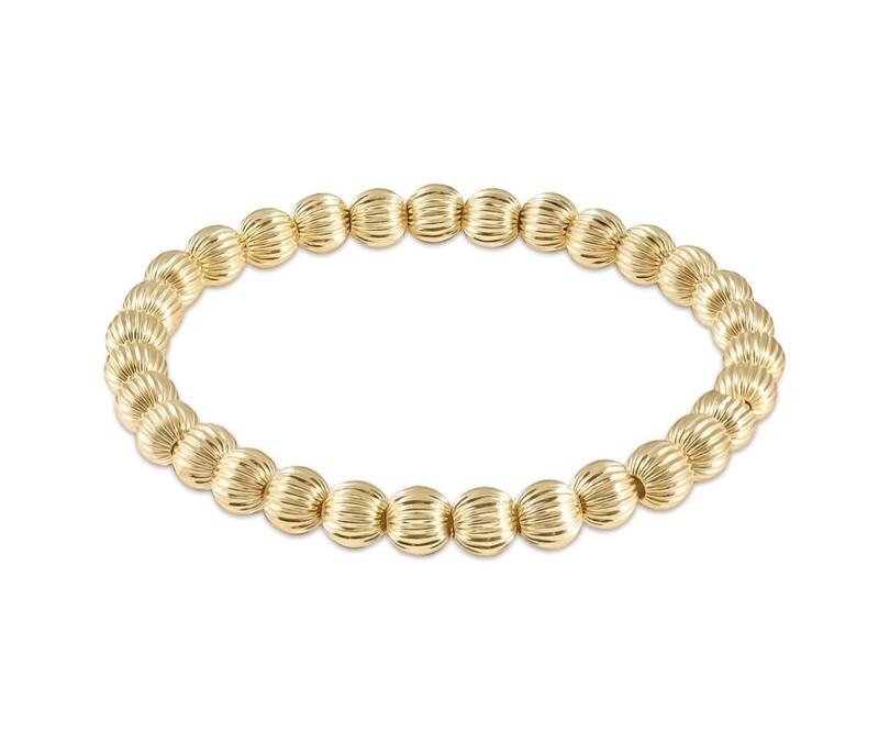 enewton Dignity Gold 6mm Bead Bracelet