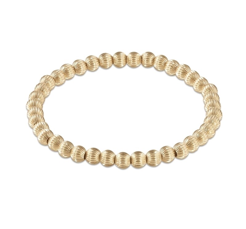 enewton Dignity Gold 5mm Bead Bracelet